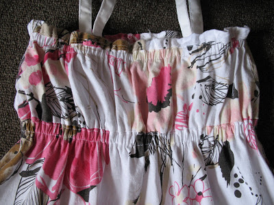 Woman's Skirt to Little Girl's Summer Dress