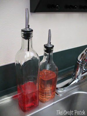 Glass Dish Soap bottles