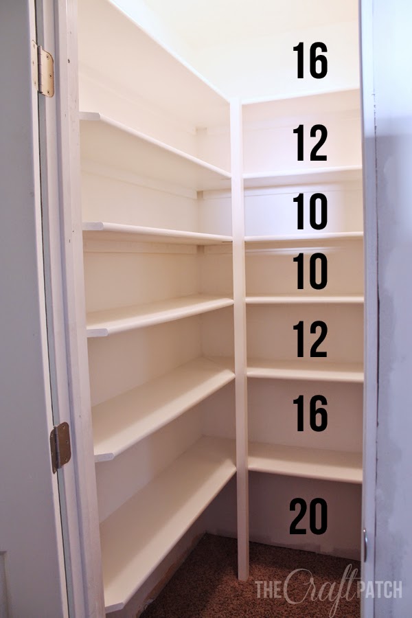 How To Build Pantry Shelving, How Far Apart Should Kitchen Pantry Shelves Be Used