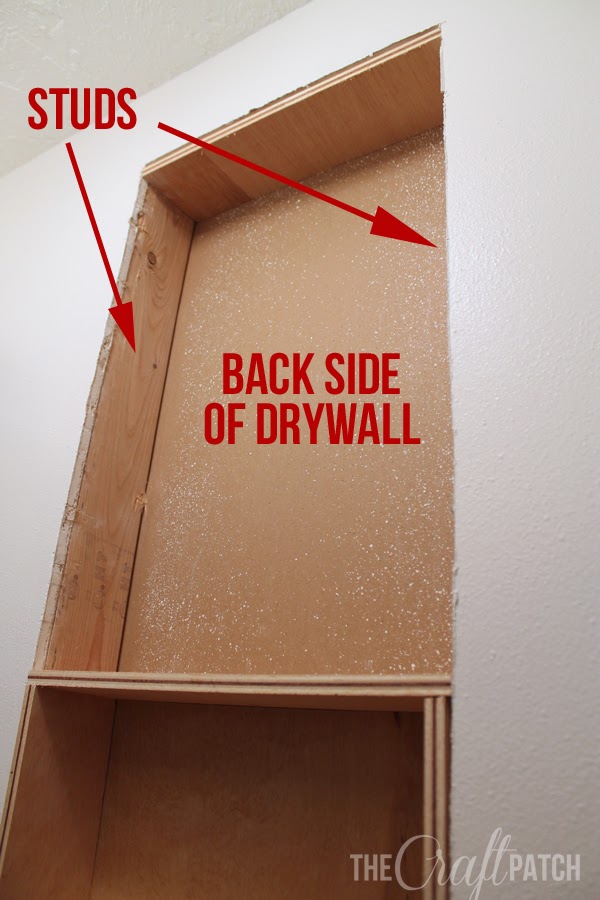 How To Build A Shelf Between Studs, How To Build Shelves Between Cabinets
