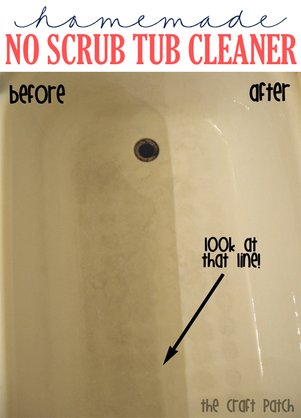 No Scrub Miracle Tub Cleaner The, How To Clean A Dirty Bathtub With Vinegar And Baking Soda