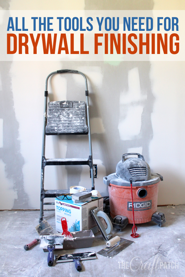The Tools You Need For Drywall Finishing - Tools Needed For Drywall Repair