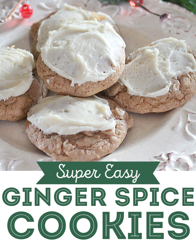 easy ginger spice cookies