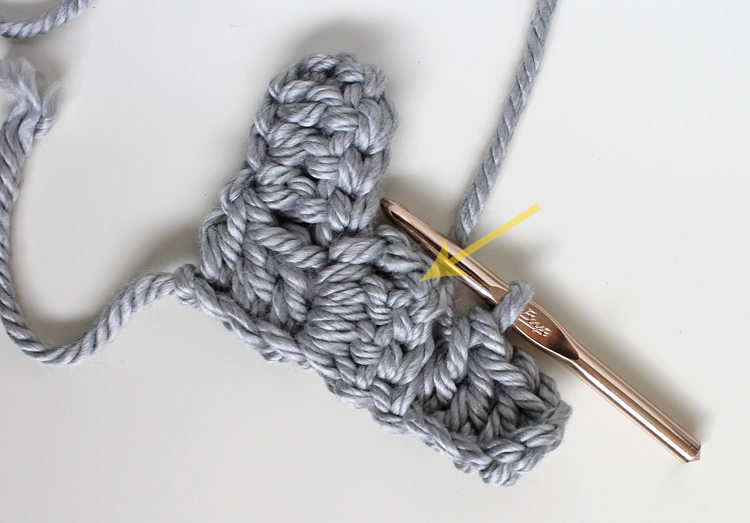crochet stitch super bulky yarn