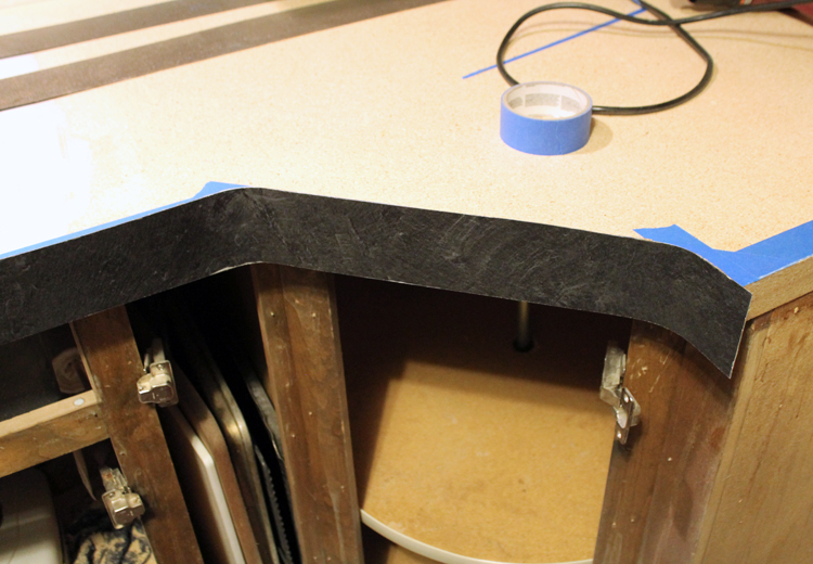 How To Diy Laminate Countertops It Ll, How To Do Edges On Laminate Countertop