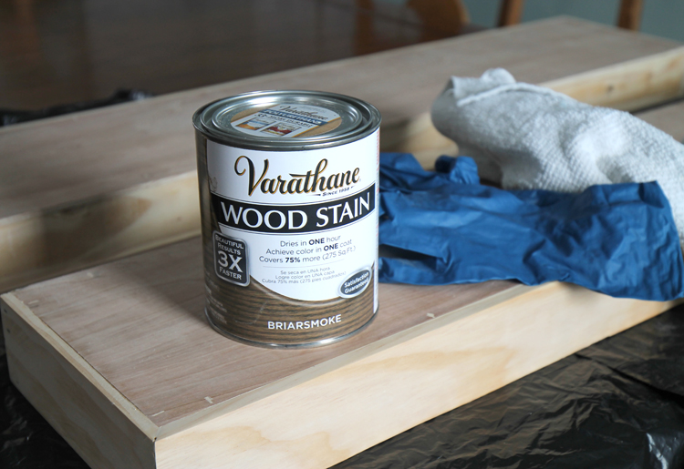 Weathered wood stain