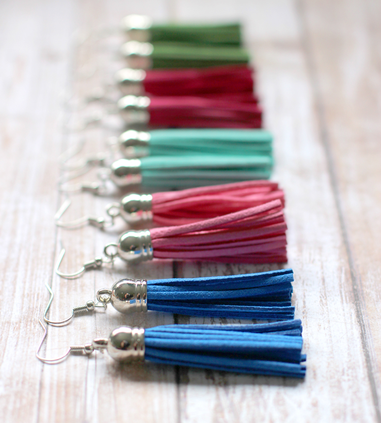 Colorful Tassel Earrings