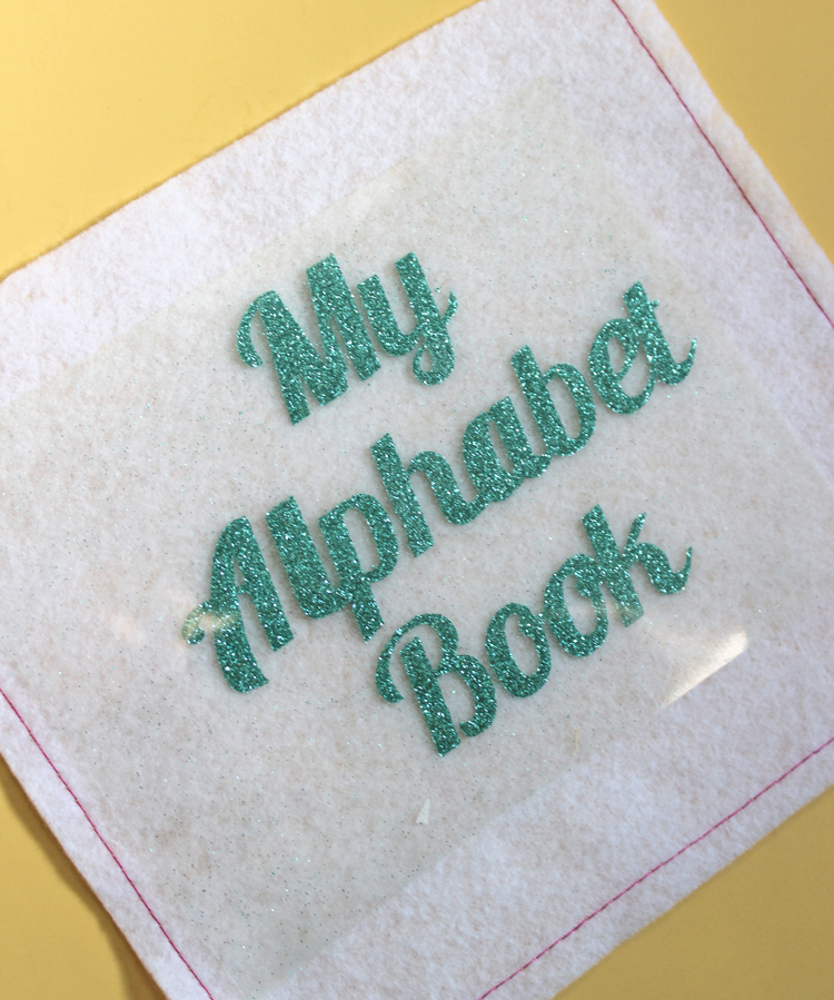 Create a personalized felt book for kids