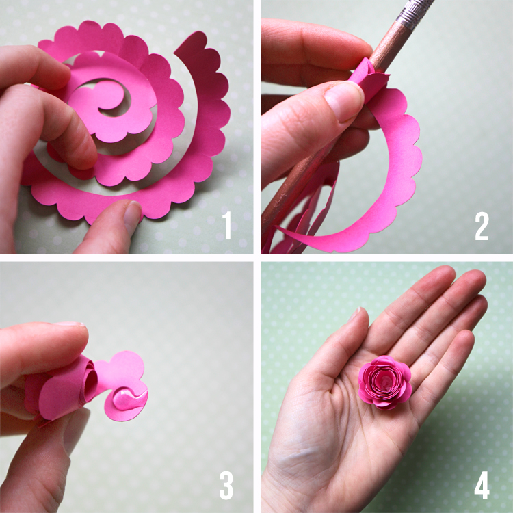 How to make rolled paper flowers