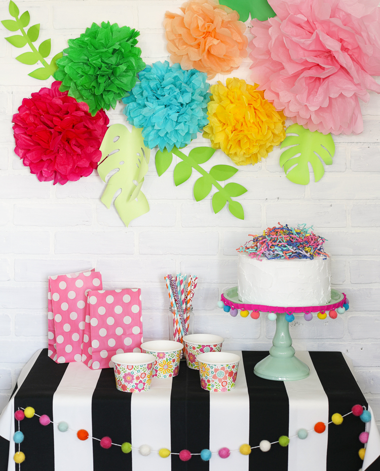 how to make tissue paper flowers