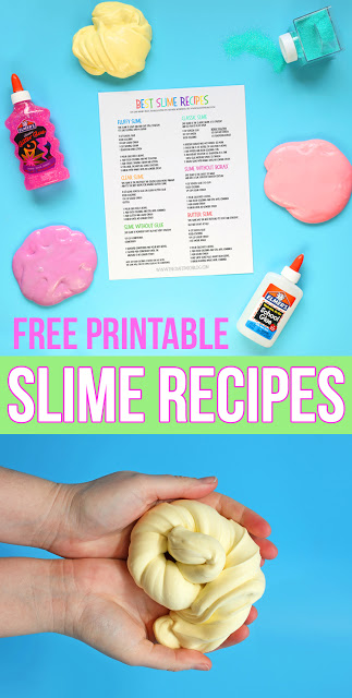 best slime recipes and how to make slime