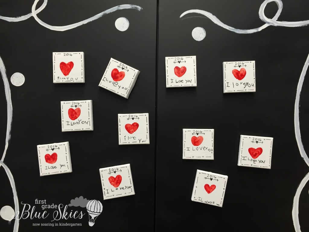 thumbprint mothers day magnets