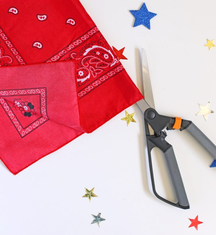 Easy Bandana Wreath Tutorial with Video The Craft Patch