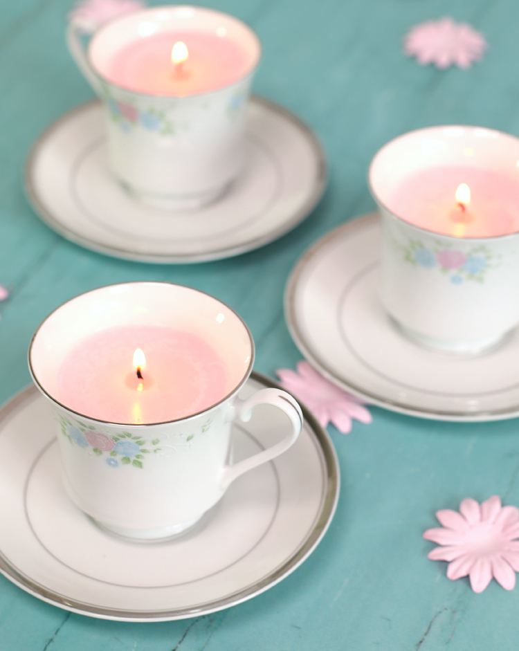 Diy Tea Cup Candles The Craft Patch