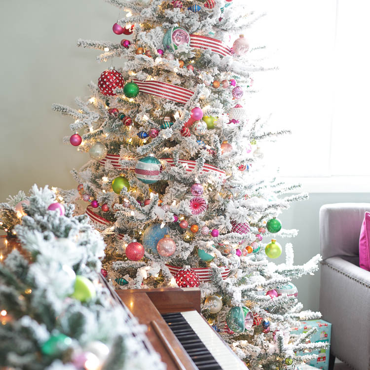 colorful Christmas tree