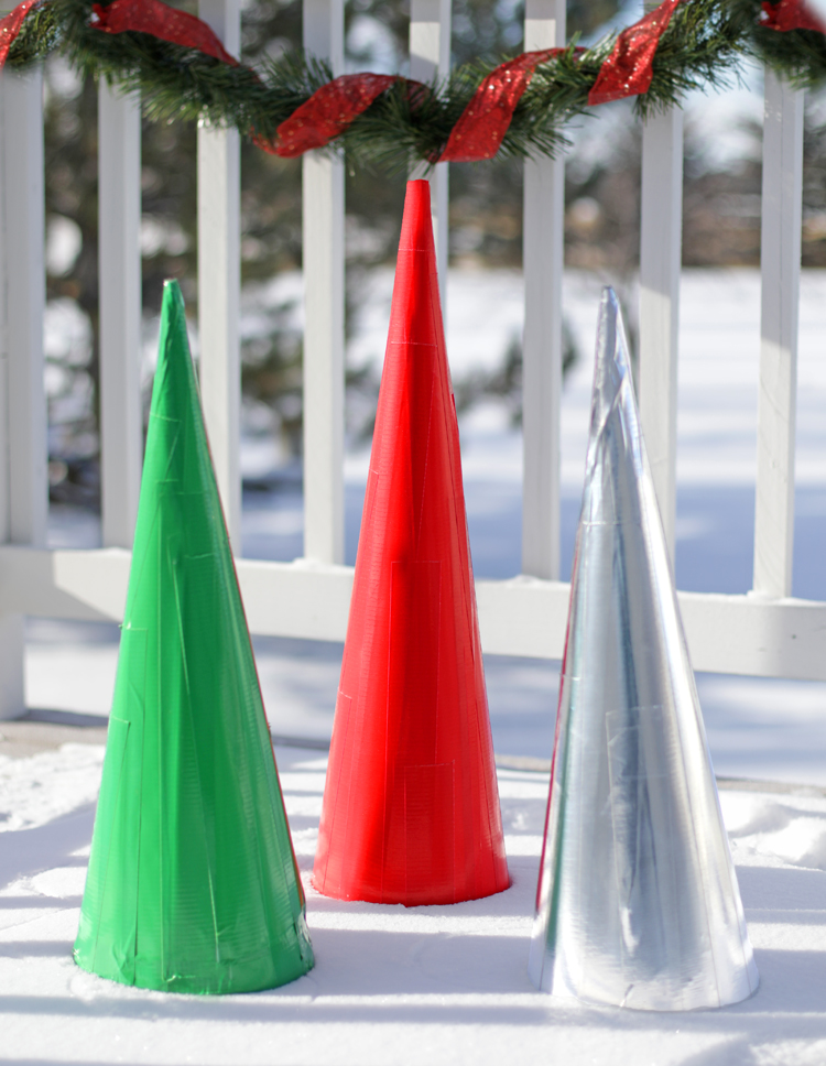 Giant Outdoor Christmas Cone Trees The Craft Patch