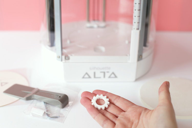printing in 3D with the Silhouette Alta