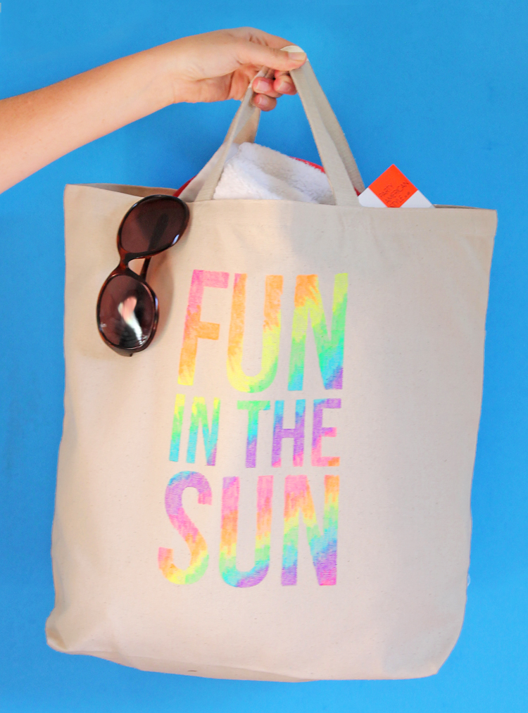 Simple Summer Tote Bag 