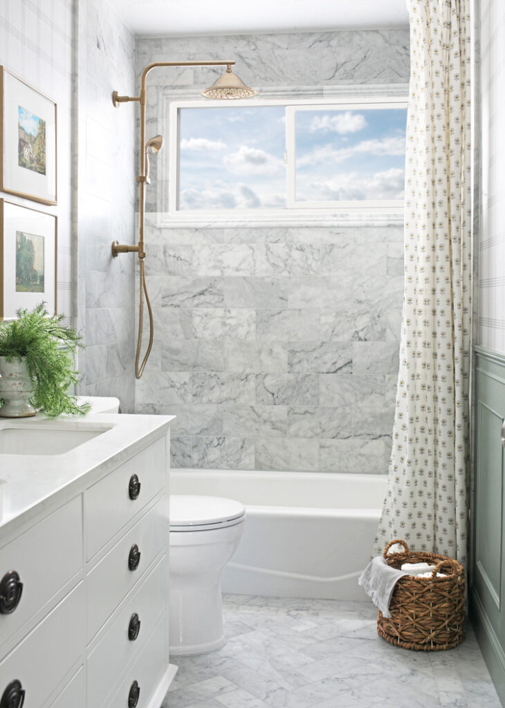 luxurious marble bathroom DIY cost