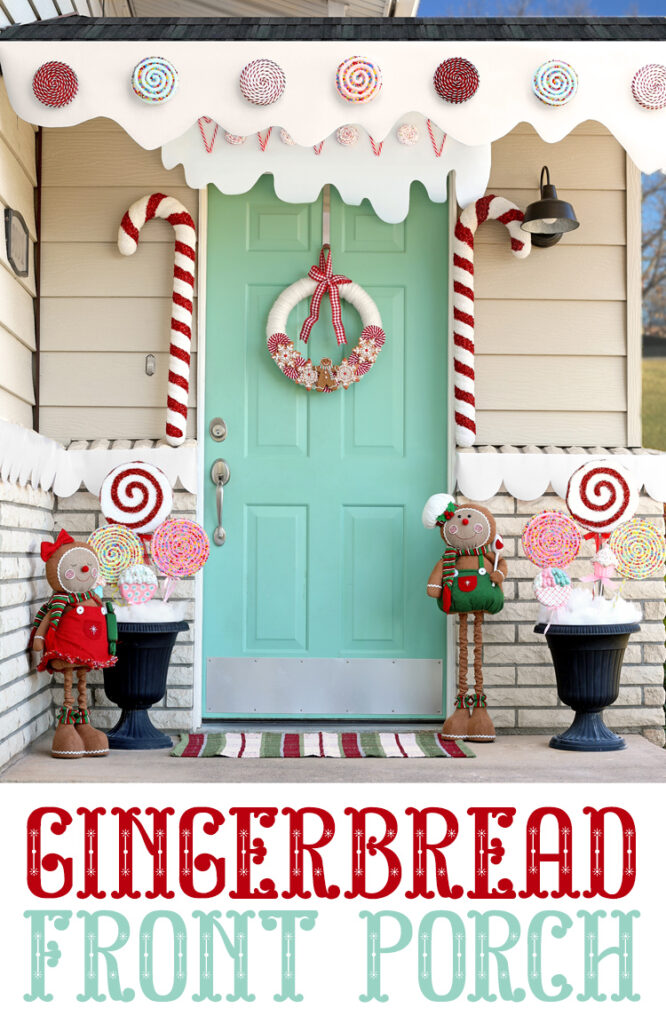 Gingergread House and Gingerbread Man Foam Christmas Tree Ornaments 