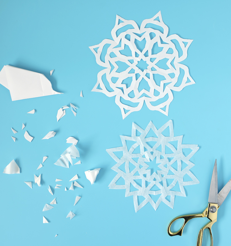 paper snowflake instructions