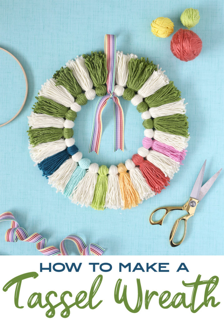 how to make a tassel wreath