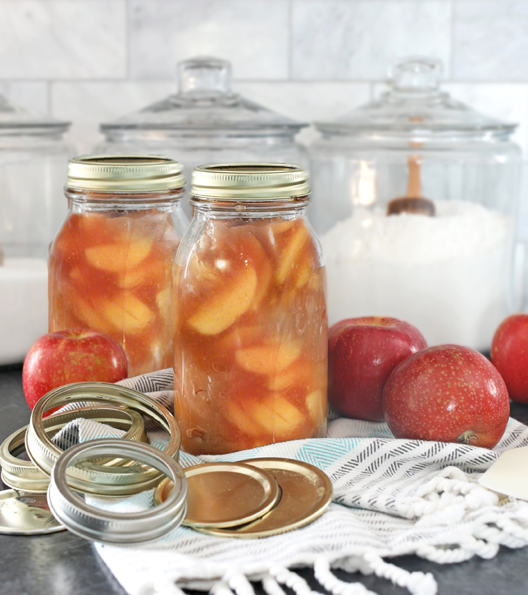 home canned apple pie filling