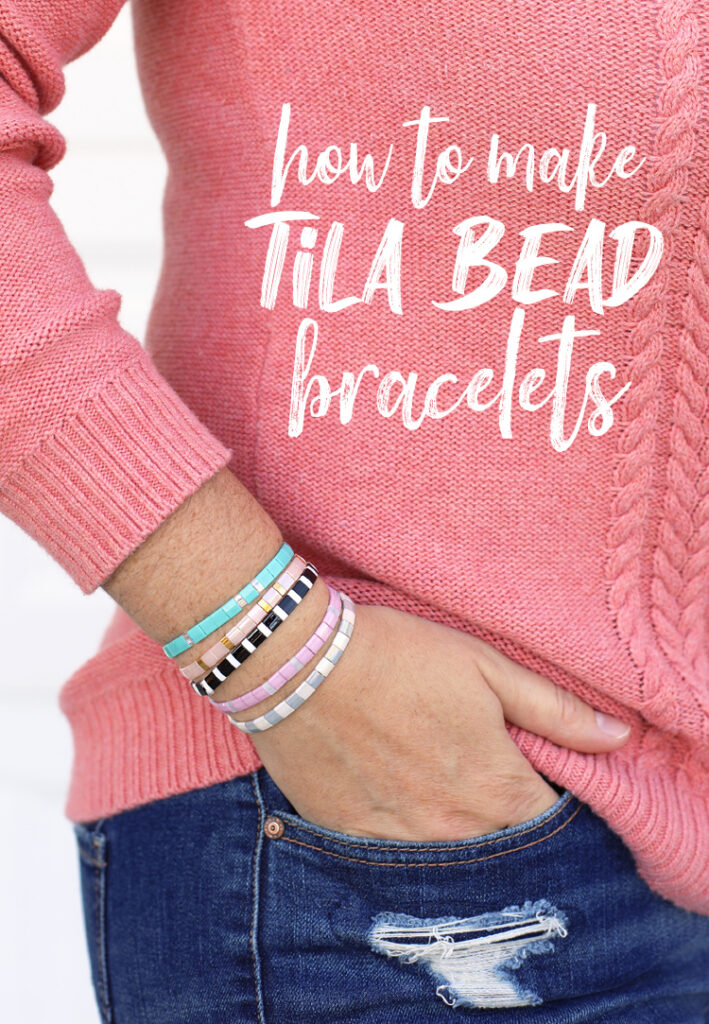 how to make tila bead bracelets