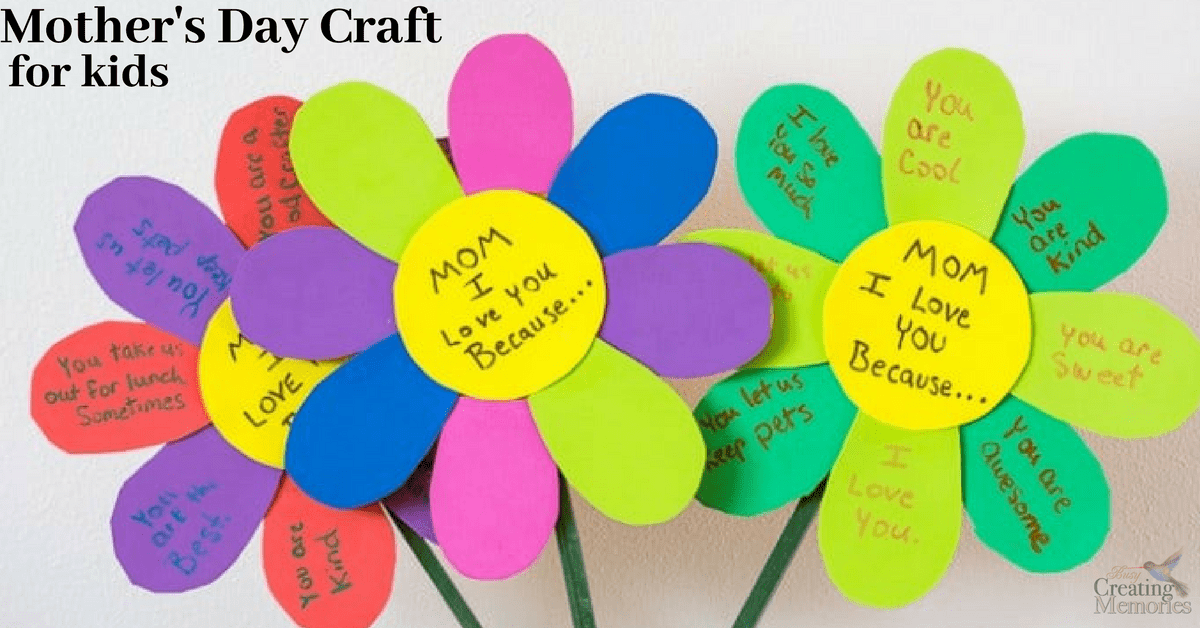 mothers day craft idea with questions