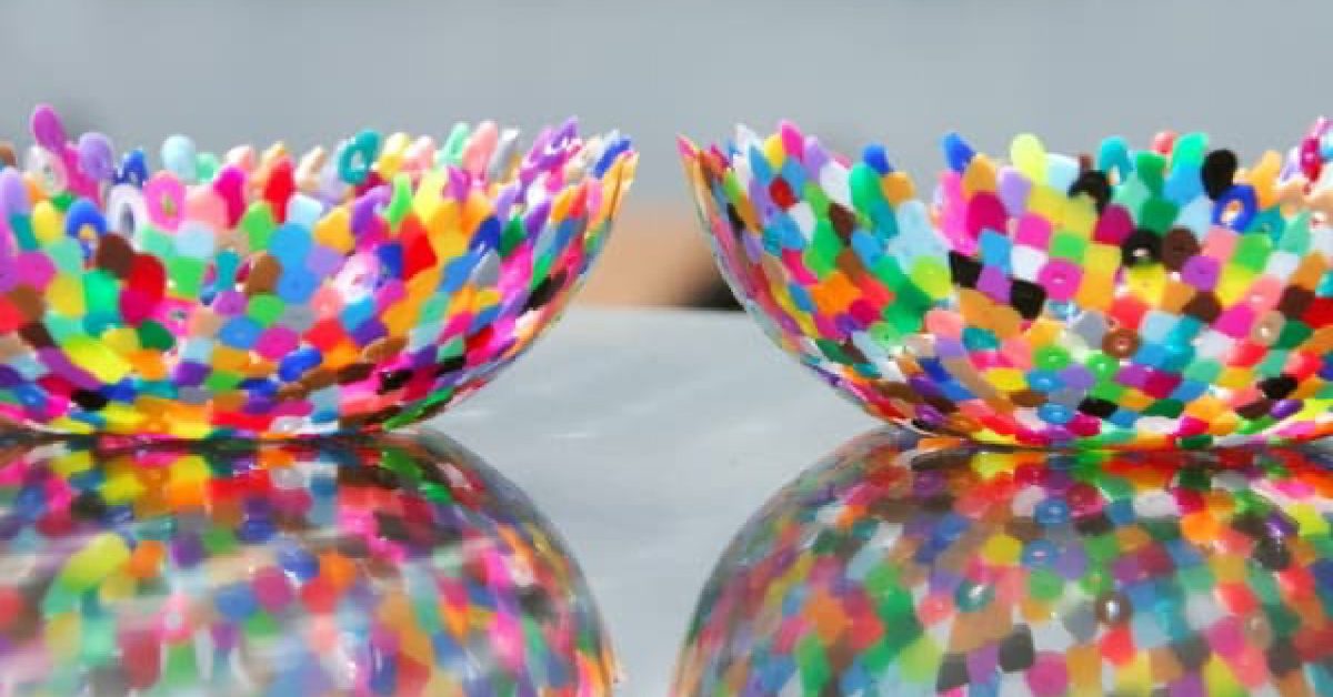 perler bead bowls