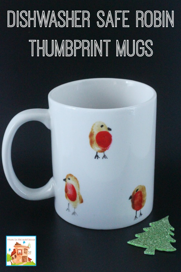 mothers day thumbprint mug