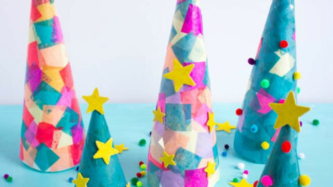 Scout Elf Wrapping Paper Drive: use up wrapping paper scraps with