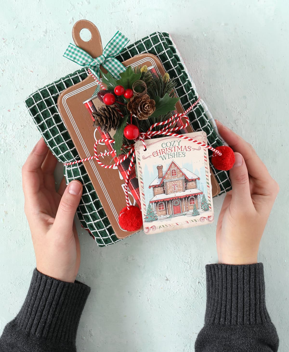 cozy christmas wishes gift idea