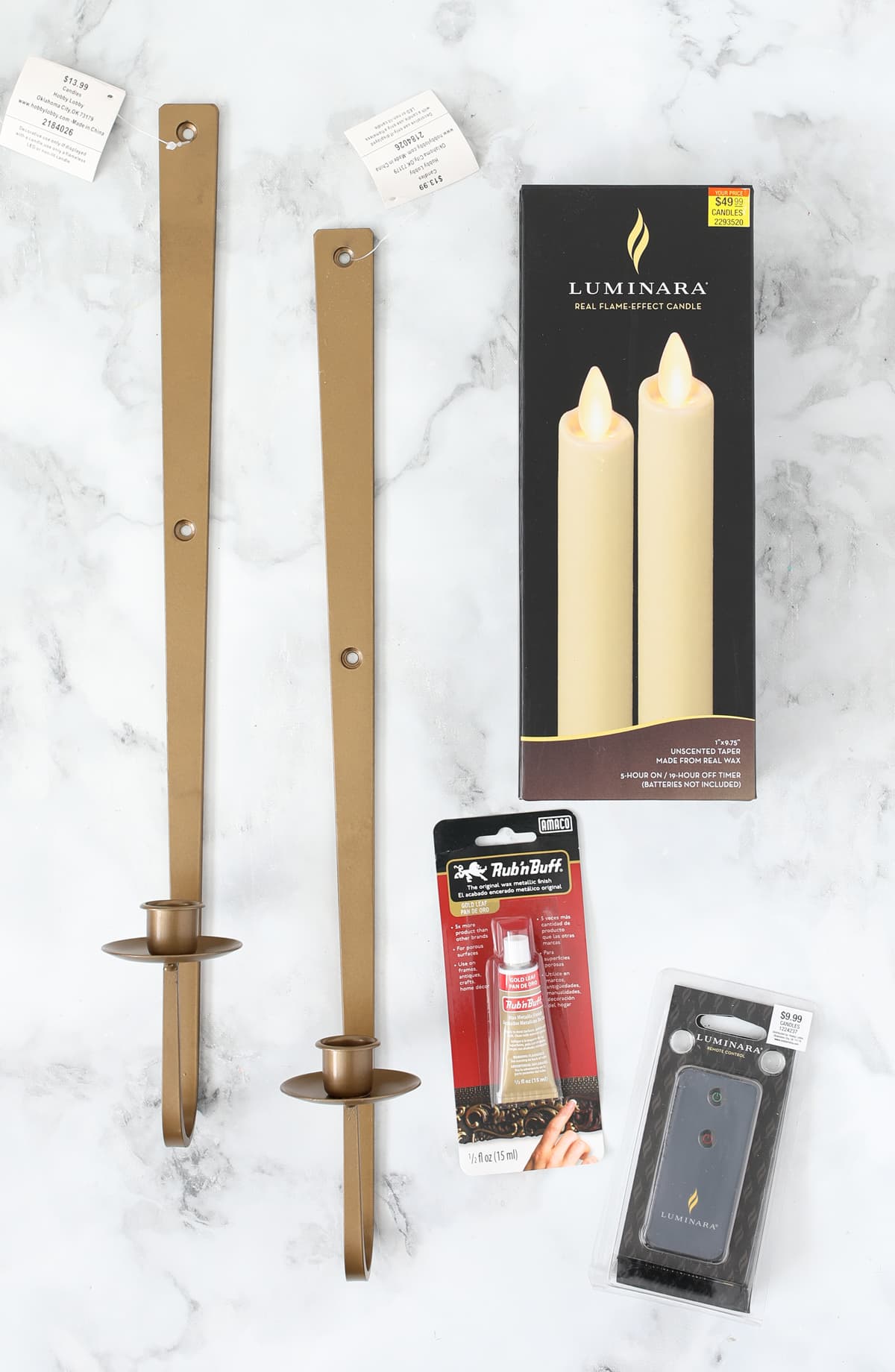battery powered candle sconces